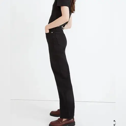 Madewell  The Perfect Vintage Wide-Leg Jean in Black- Size 27P