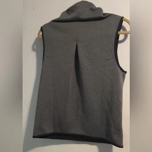 Nike  Charcoal Sleeveless Cowl Neck Top