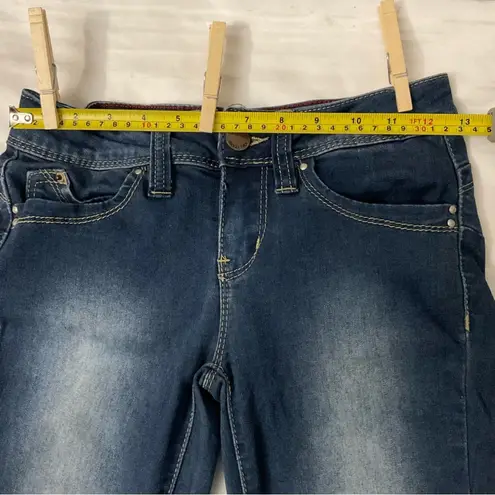 Ymi Wanna Betta Butt Blue Denim Jeans 3 Casual Y2K Classic Retro Bodycon Shaper