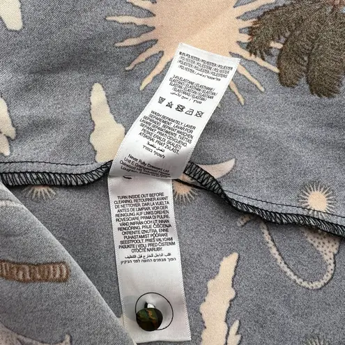 Never Fully Dressed Running Wild Lindos Dress Black Printed Size 2