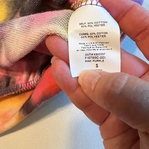 All in Favor All In Favor Tie Dye Pullover Sweatshirt Multicolor Womens - Image 7