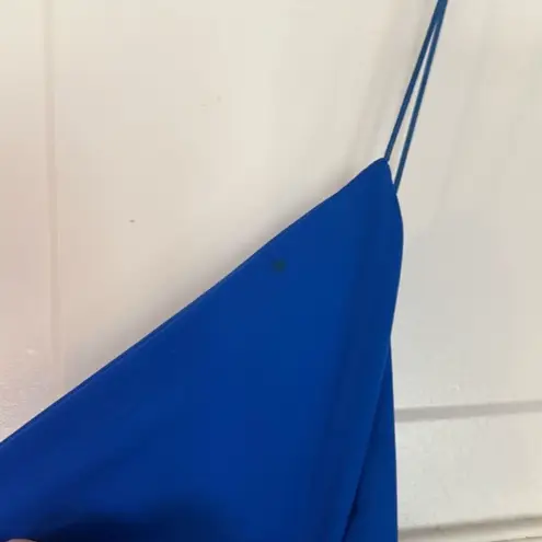 Meshki black ruched bodycon tank dress size small