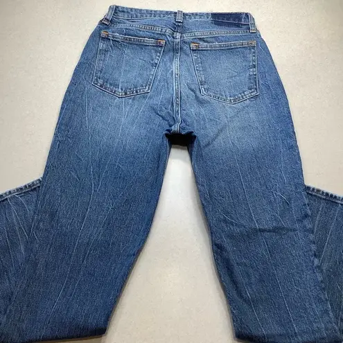 Abercrombie & Fitch A&F Curve Love High Rise Skinny 25 Regular Medium Wash Button Fly NWT