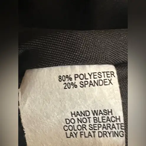 Gaze ruched side dress in black