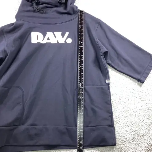 G-star Raw  Hooded Sweatshirt Women Large Oversized Adjustable Graphic Pullover