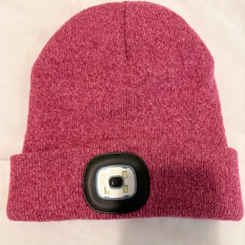 Northern Original LED Beanie Hat – Rechargeable Light Pink