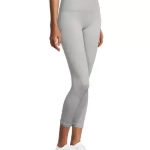 Sports Illustrated Womens Seamless Gray Moisture Wicking 7/8 Ankle Leggings 2X