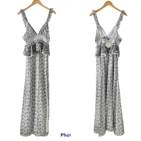 The Jetset Diaries TJD Dazed and Confused Ruffle Maxi Dress