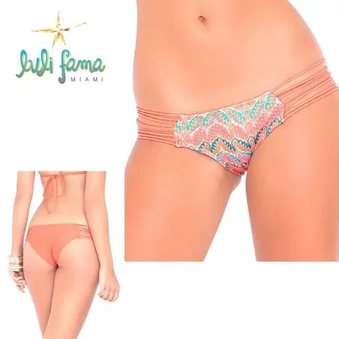 Luli Fama New. fuego divino braided bikini bottom. XS.