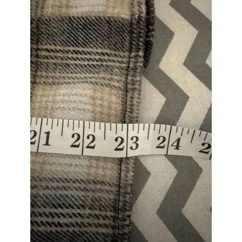 BB Dakota by Steve Madden Women’s Large Plaid Shacket Shirt Jacket