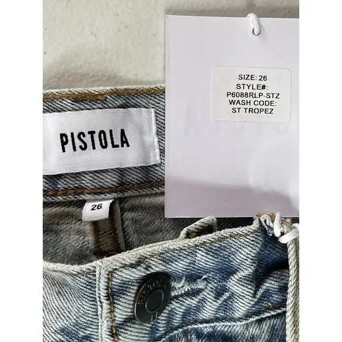Pistola Lennon High Rise Cropped Boot Jean size 26 St Tropez