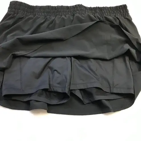 CALIA Mid Rise Infinity Run Skort Women's Plus Size 1X Run Collection Black NEW