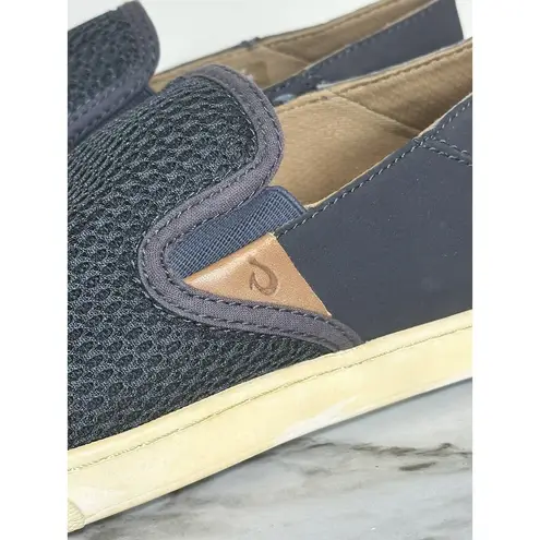 Olukai Women’s Pehuea Breathable Slip On Shoes Size 9.5 Pavement Grey MSRP $100