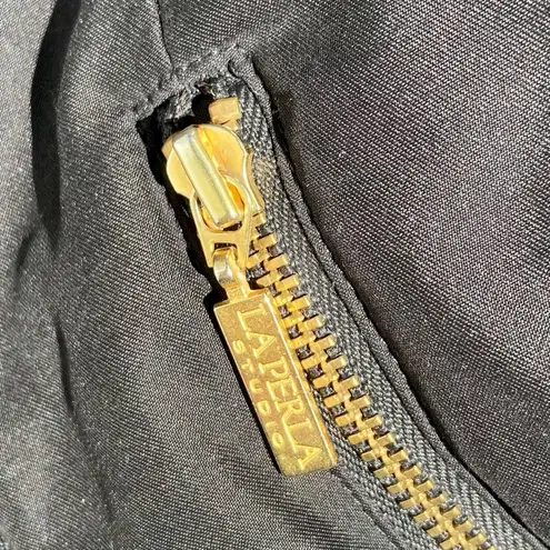 La Perla Studio Fabric Biker Jacket with Belt