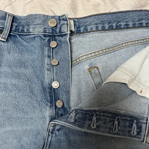 AGOLDE  Parker Cut Off Jean Shorts