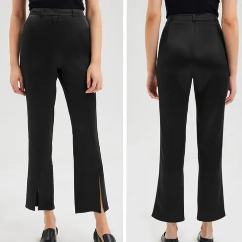 Lattelier Silky Blazer and Pant Set Black Size XL