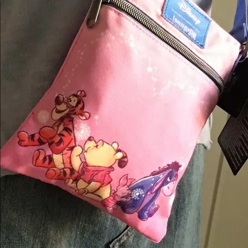 Lounge Fly New Winnie the Pooh and Friends Crossbody Travel Bag