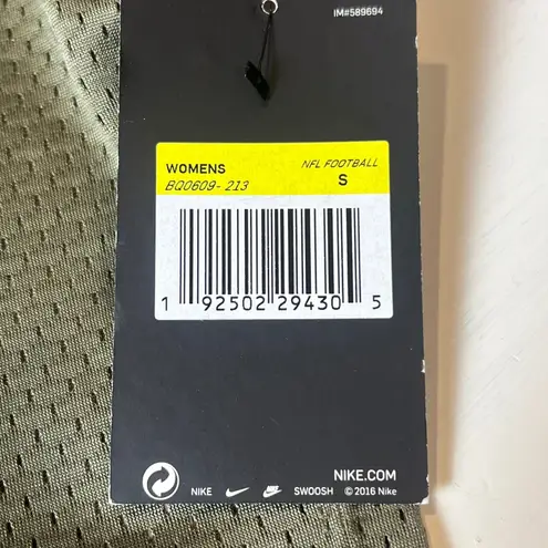 Nike Rare Olive "Salute to Service" Cowboys #21 Elliott Jersey Women's S NWT Green