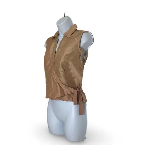 Allison Taylor Silk Wrap Top