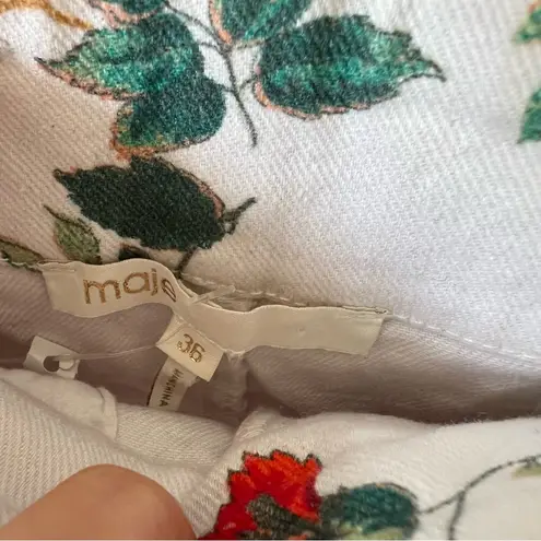 Maje Iflor Roses Printer Shorts