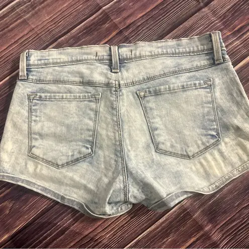 Vervet Flying Monkey Shortie Shorts Size Small  Women's Light Blue Denim‎ Shorts