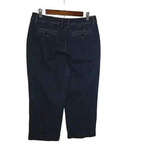 Talbots  Stretch 8 Dark Jeans Capris