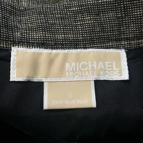 Michael Kors  black & beige pencil skirt size 10