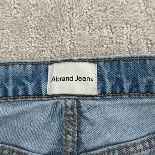 ABRAND A Slouch Jean Baggy 90’s Denim light wash jeans loose fit wide leg Blue Size 25