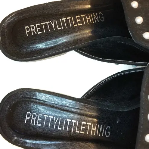 Pretty Little Thing  Pearl Embellished Mules