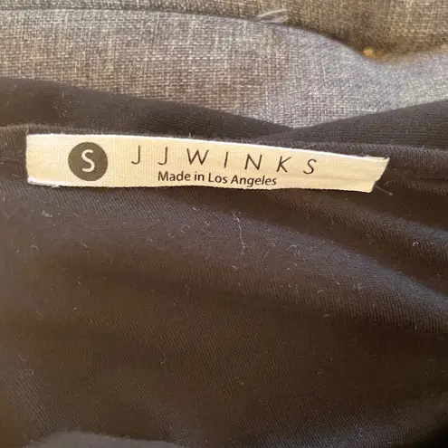 J.J. Winks Black Long Sleeve "Sweater Weather" Women's Top Size Small