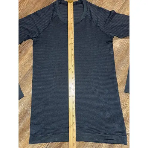 Lululemon Blue Athleisure Athletic Preppy Running Long Sleeve Shirt 4