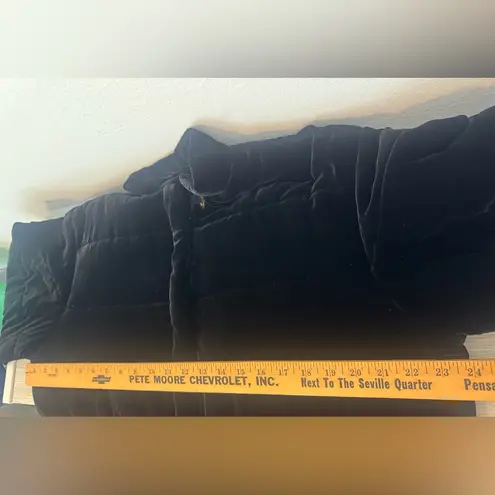 Lauren Ralph Lauren Vintage Black Velvet Jacket Rayon Silk Dark Academia Large