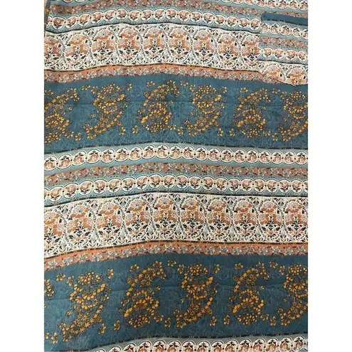 H.I.P. happening In the present Floral Med Sheer Blouse size medium