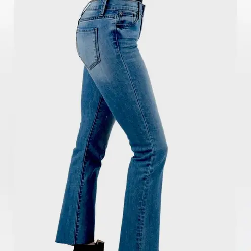 Stetson  Highrise Flare Crop Jeans