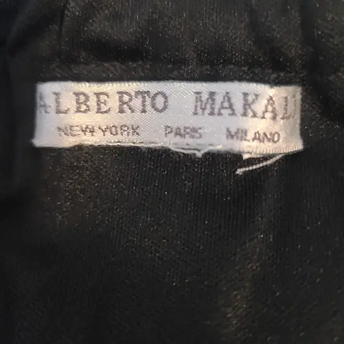 Alberto Makali New York Paris Milano Black Maxi Skirt