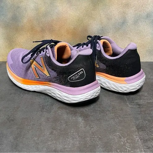 New Balance  Fresh Foam 680 V7 Purple/Black/Orange Women's Running Shoes Size 11B