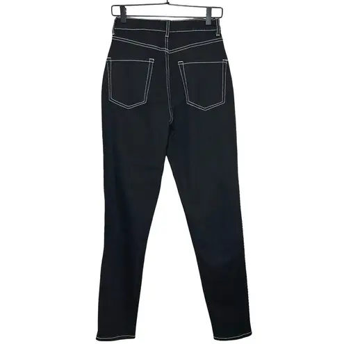 Her Universe Women’s Disney Glow In The Dark Ghost Mom Jeans Black Size 1 (XS)