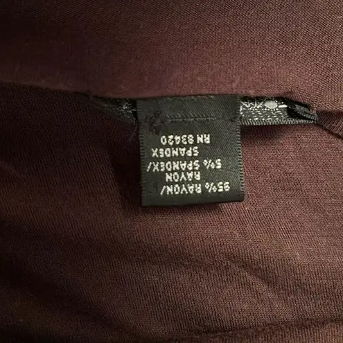 August Silk Brown and Gold Embellished Blouse with Dolman Sleeves