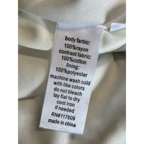 MB Design Mini Skirt Lined Size L Marathon Elastic/Tie Blue/White Aztec NWT Blue Size L