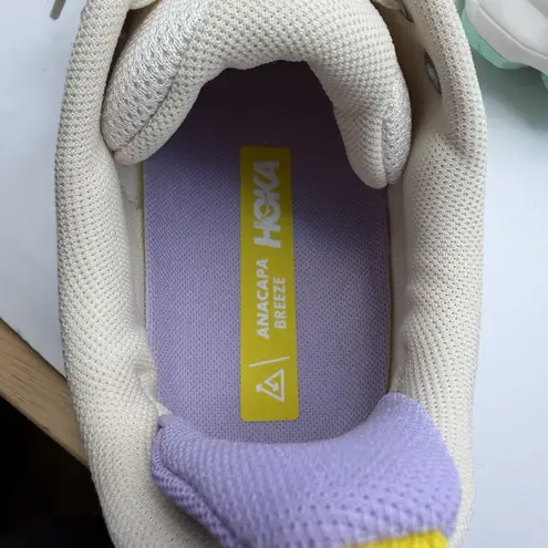 HOKA ANACAPA BREEZE LOW ALABASTER MINT FLUORITE [1127921