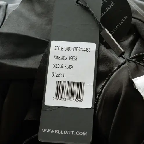 Elliatt - Kyla Asymmetrical Ruffle Gown