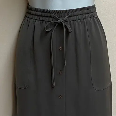 Apt. 9 Gray Hi-Lo Skirt