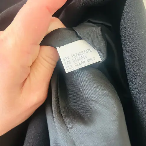 Carolina Herrera Vintage Black Dress