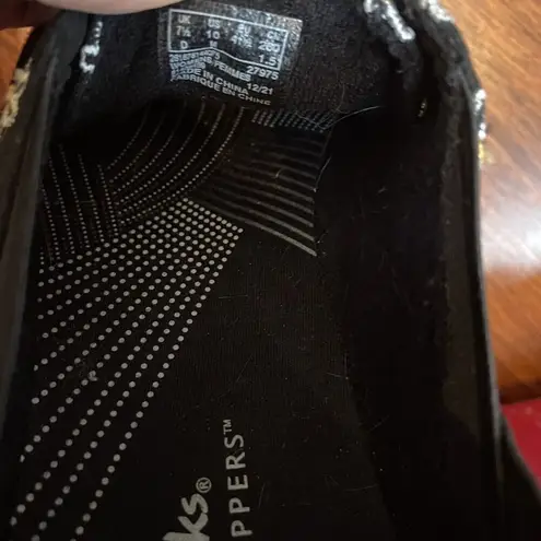 Clarks  Cloudsteppers Womens Sz 10 Breeze Ave Sneakers Black Sunflowers 26167814