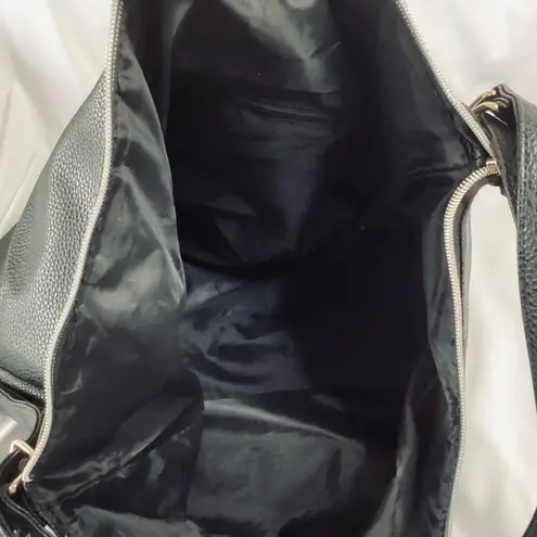 Black Vegan Leather Bag