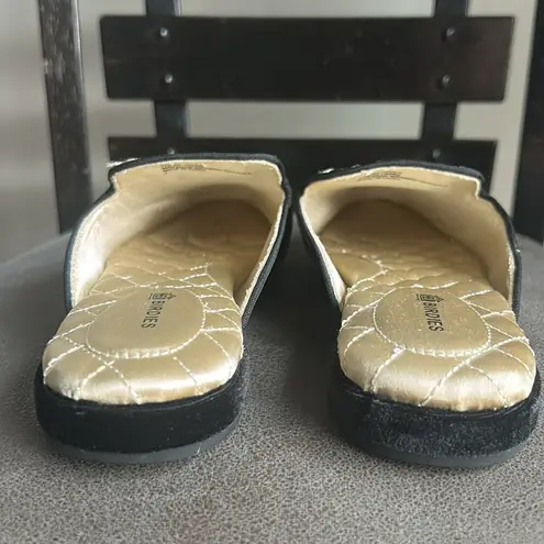 Birdies  Phoebe Floral Jacquard Slip On Flats Mule Size 7