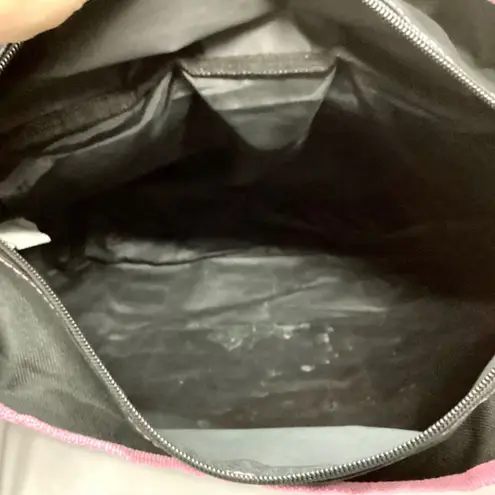 Sanrio 's Hello Kitty Face and Bow Pattern Black/Pink Messenger Bag