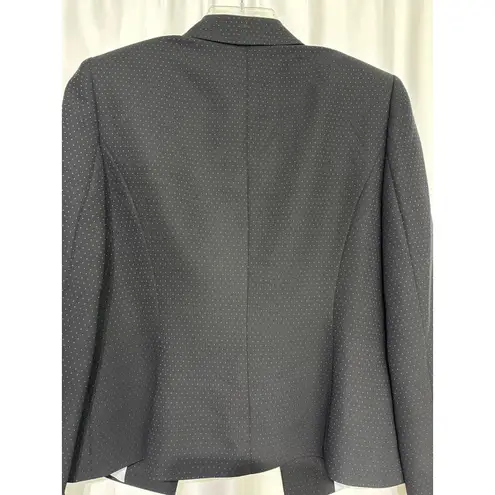 Stresa Women's Black Polka Dot Blazer Jacket Size 12 Professional Business