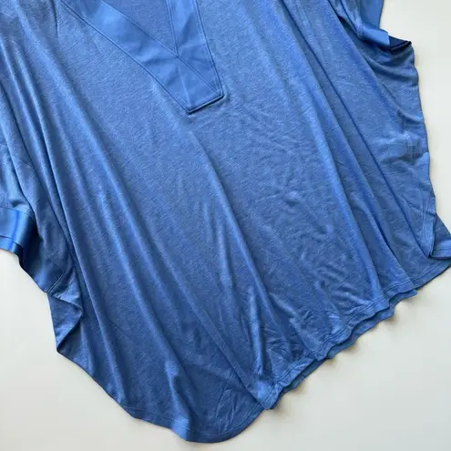 Natori  Blue Dolman Sleeve NWT Top Blouse Size XL