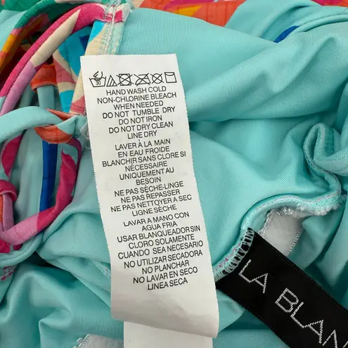 La Blanca Swimsuit SZ 8 NWT Island Goddess Off Shoulder One Piece Breezy Beauty